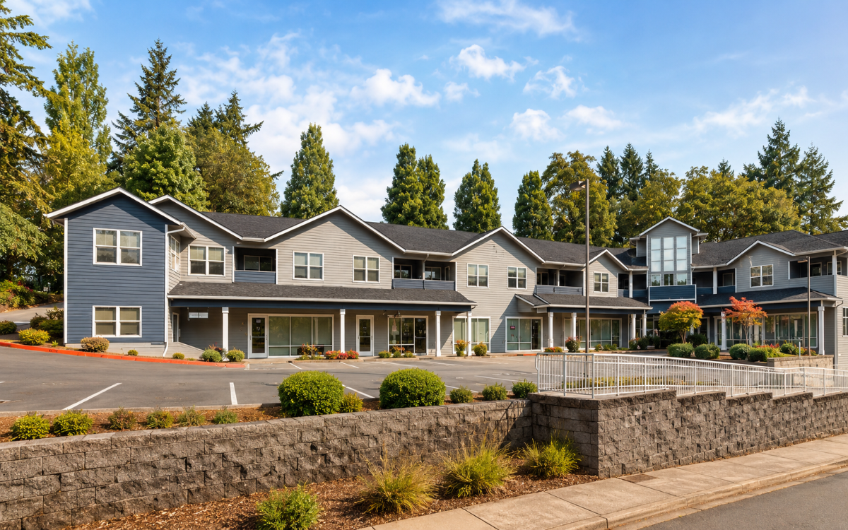 Exterior of the MindHealth Psychiatry Salem office at 401 Ratcliff Drive SE