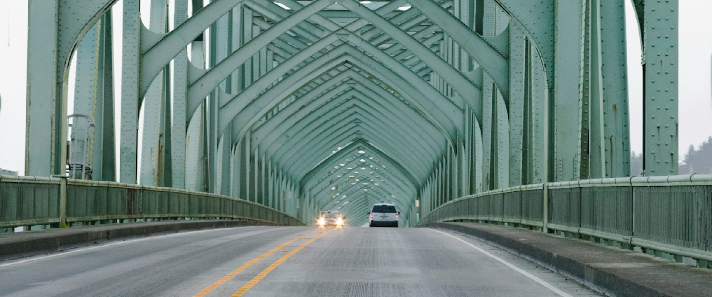 A bridge on the Oregon coast highway
